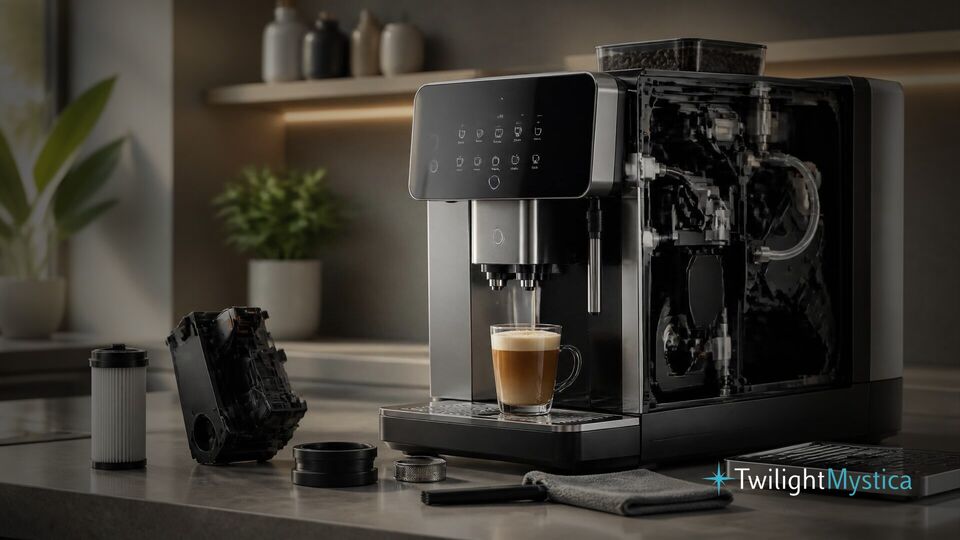 smart coffee machine maintenance